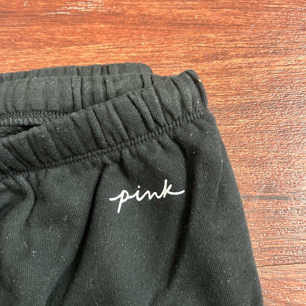 PINK Victoria's Secret Black Jogger Pants - Picture 3 of 5